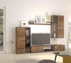 TOP Wohnwand Salsa Anbauwand Wohnkombi Wohnzimmer Eiche Produktbild-Vorschau 1