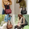 Hobo sac à main en cuirPolyuréthanevintage femme kaki Voir les images du produit 2