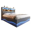 STILVORA 180x200 Polsterbett mit Nachttisch und USB Produktbild-Vorschau 10