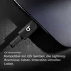 Apple MEQM4ZM/A Lightning-Kabel 0,2 m Schwarz Produktbild-Vorschau 5