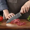 Wakoli EDIB Damasceński nóż santoku I 17cm ostrze wykonane Podgląd zdjęcia produktu 5