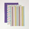 HOMESCAPES Geschirrtücher Set 3tlg lila bunt Produktbild-Vorschau 2