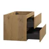 Badplaats Waschbeckenunterschrank Angela 80 x 48 cm Eiche - Produktbild-Vorschau 4