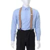 Beige Hosenträger Y-Form Herren 4 Clips Produktbild-Vorschau 6