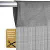Záves zo šnúrok, sivý, 300 x 250 cm – záves zo šnúrok z Náhľad obrázku produktu 5