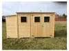 Abri de jardin en bois 4.86 m2 - 2.7x1.8 m - Couleur: Voir les images du produit 8
