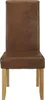 Stuhl 6er-Set - Microfaser - Helles Holz - SANTOS Produktbild-Vorschau 3