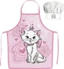 Kinderschürze mit Kochmütze Marie Aristocats pink Produktbild-Vorschau 1