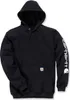 CARHARTT Oblečení Carhartt Mikina s kapucí černá Black Size Náhled obrázku produktu 1