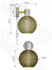Luxolar Wandlampe Mit Kabel, Stecker und Schalter Gold Weiß Produktbild-Vorschau 3