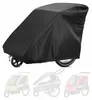 Fahrradanhänger Abdeckung, 210D Oxford, 140x84x99cm, Produktbild-Vorschau 1