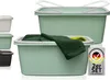 Wäschewannen 2er Set Grün, 2 Wannen 35 l Produktbild-Vorschau 1