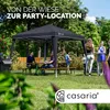 CASARIA Pavillon Capri 3x3m Pop-up Anthrazit Produktbild-Vorschau 4