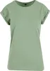 Build Your Brand Kurzarm-T-Shirt für Frauen Uapha grün L Produktbild-Vorschau 1