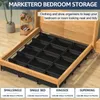 2er Pack Unterbettkommode Schwarz Unterbettbox Unterbett Produktbild-Vorschau 7