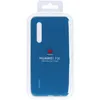 A blue Huawei P30 silicone car case is displayed in its retail packaging against a white background. Náhled obrázku produktu