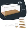 HMF 46874 Acryl Vitrine mit Holzsockel für Modellautos, 34 Produktbild-Vorschau 6