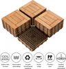 Yaheetech 27 Stück 30x30cm Terrassenfliesen Set Holzfliesen Produktbild-Vorschau 7
