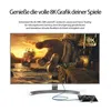 Premium HDMI 2.1 Kabel - Blau - 1m Produktbild-Vorschau 3