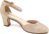 Tamaris Damen Pumps festlich Glitzer Fesselriemen rund Produktbild-Vorschau 38