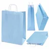 Pastelově modré papírové tašky EKO 24×10×32 cm – 25 ks Náhled obrázku produktu 2