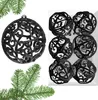 Tutumi Christbaumkugelnkl-21X25 6Szt Black Produktbild-Vorschau 1
