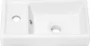 Lavabo in Vetroceramica VEDEA 40 cm, bianco lucido Anteprima dell’immagine prodotto 3