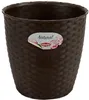 Blumentopf Stefanplast Kunststoff Schokolade 19 x 17,5 x 19 Produktbild-Vorschau 3