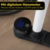 Dunlop Digitale Fahrradpumpe - Fahrrad Pumpe mit Digitalem Produktbild-Vorschau 5