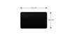 ALLboards SN120_BLACK 120 ALLboards Kreideetiketten schwarz Voir les images du produit 5