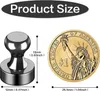 16 starke Kühlschrankmagnete, schwarze Kühlschrankmagnete, Produktbild-Vorschau 2