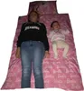 Barbie Baby Bettwäsche Wendebettwäsche rosa 100 x 135 cm Produktbild-Vorschau 4