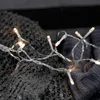 LED Lichterkette - 50 Hellweiße LED - L: 7,5m - Batterie  - Indoor - transparentes Kabel Produktbild-Vorschau
