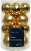 Christbaumschmuck gold 16er Set 3,5 cm Produktbild-Vorschau 1