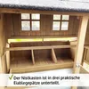 zooprinz Hühnerstall Hühnerhaus Berghof | XXL | Produktbild-Vorschau 3