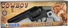 Kovbojský revolver kovový černý 12 ran Náhled obrázku produktu 3