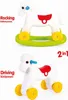 Dolu 2 in 1 Pferd auf Rädern - Wippe 7078 Produktbild-Vorschau 3