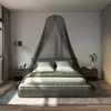 vidaXL Moustiquaire pour lit, maille noire, Ø 56 x 220 cm Voir les images du produit 2