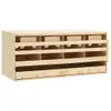 4-delig legnest, 106x40x45 cm, massief hout, grenen Productafbeelding-voorbeeld 7