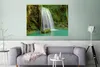 MuchoWow® Poster Ein Wasserfall an einem See im Produktbild-Vorschau 5