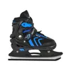 A single black and blue roller skate is shown against a white background. Podgląd zdjęcia produktu