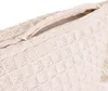 HOMLA Poszewka VAFFEL z frędzlami ecru 45x45 cm Podgląd zdjęcia produktu 4