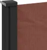 vidaXL Boční výsuvná markýza hnědá 200x600 cm Náhled obrázku produktu 7