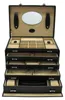 WINDROSE scatola di gioielli Merino Jewelry Box Big Black Anteprima dell’immagine prodotto 25