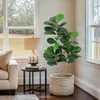 Künstliche Geigenfeige (Ficus Lyrata) 120 cm – Täuschend Produktbild-Vorschau 3