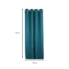 Verdunkelungsvorhang Ösen 140 x 145 cm Petrol Vorhang Produktbild-Vorschau 2