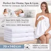 Betz 4 Stück Duschtücher 70x140 cm PALERMO 100% Baumwolle  Produktbild-Vorschau 6