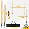 Bettizia 6x Slalomstangen Fussball 1,8 m sprunghafte Produktbild-Vorschau 2