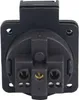 Schuko Einbausteckdose Anbausteckdose 1-Fach 16A 230V IP54 Produktbild-Vorschau 2