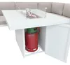 Aluminium 9-teiliges Modulares Gartenmöbelset mit Produktbild-Vorschau 10